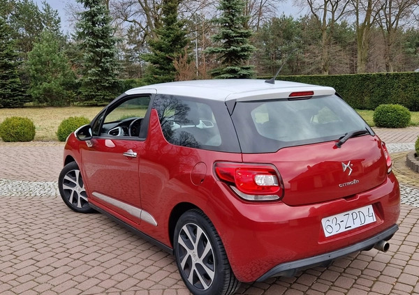 Citroen DS3 cena 29777 przebieg: 215000, rok produkcji 2013 z Zwoleń małe 407